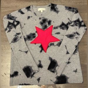 Lisa Todd - Size XS Star Struck Tie-Dye 100% Cashmere Sweater